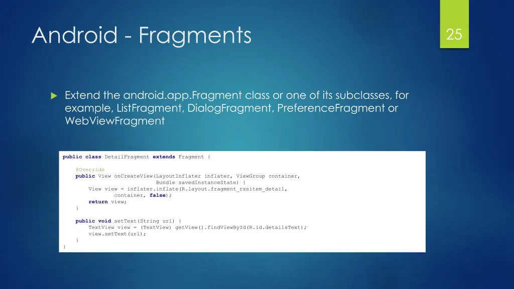 android fragments 1