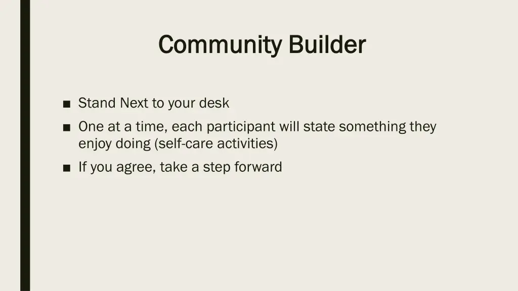 community builder community builder