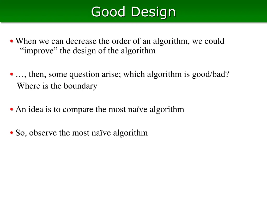 good design