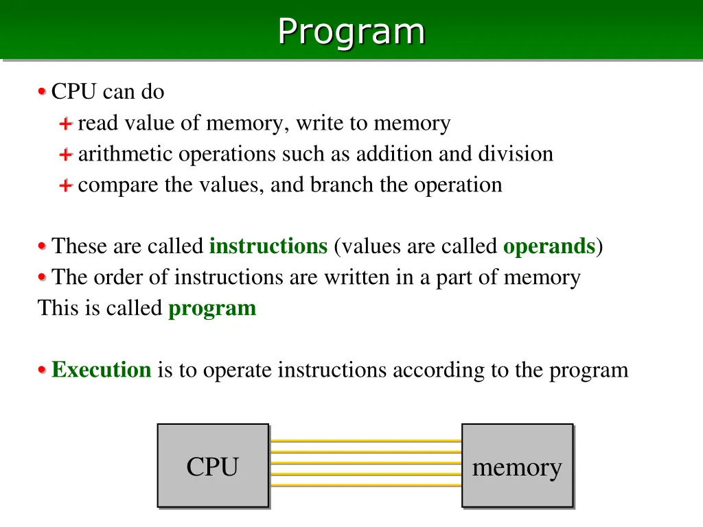 program