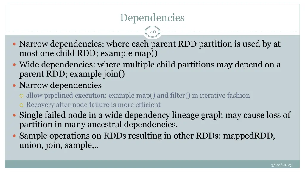 dependencies