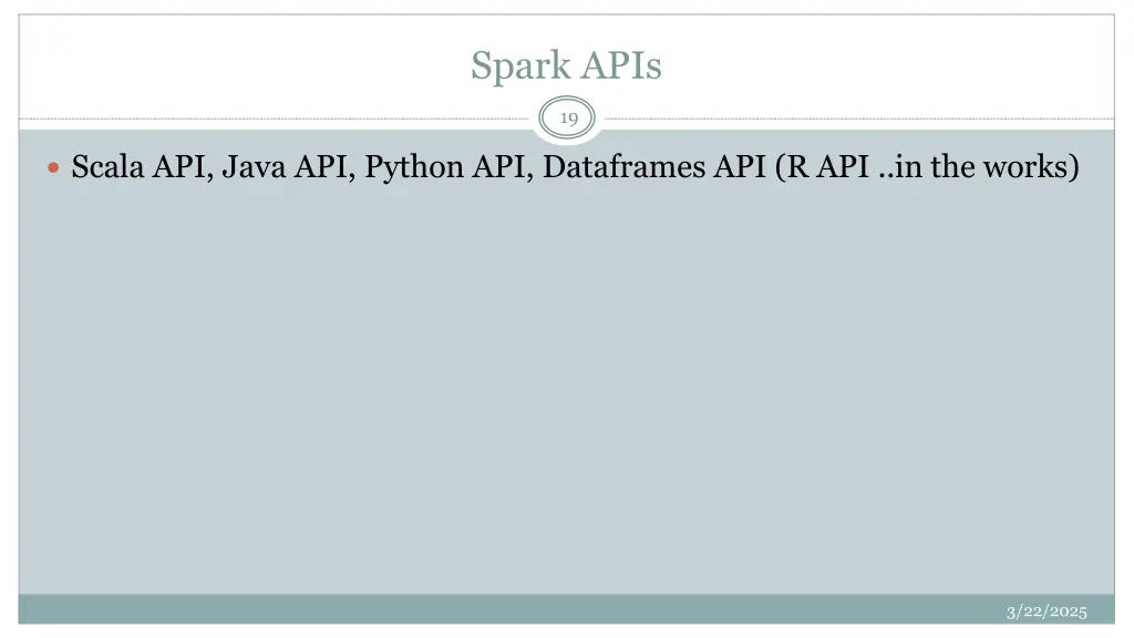 spark apis