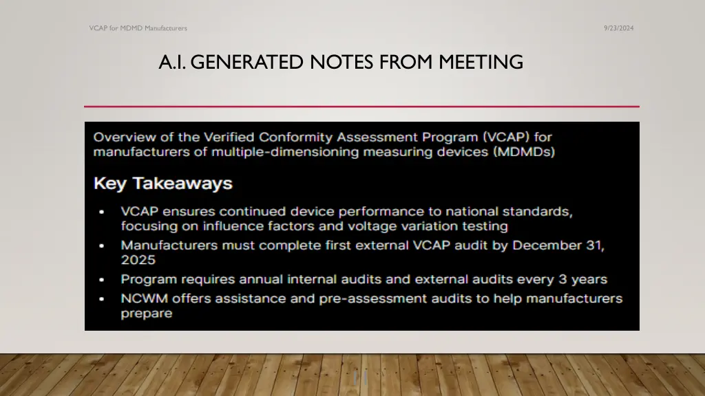 vcap for mdmd manufacturers