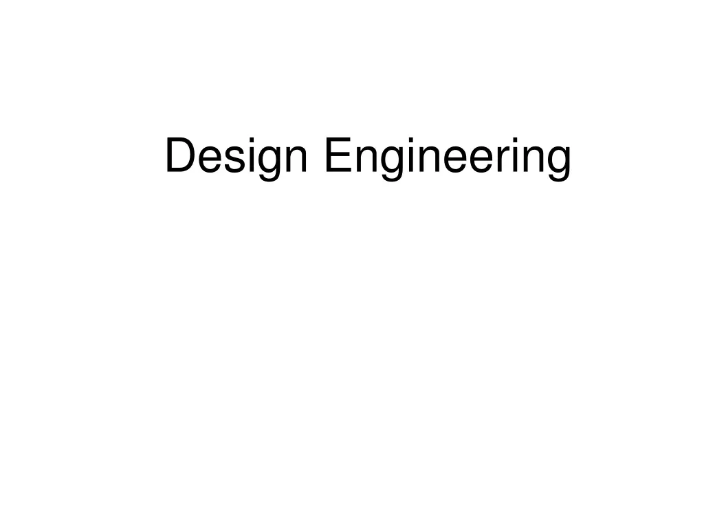 design engineering