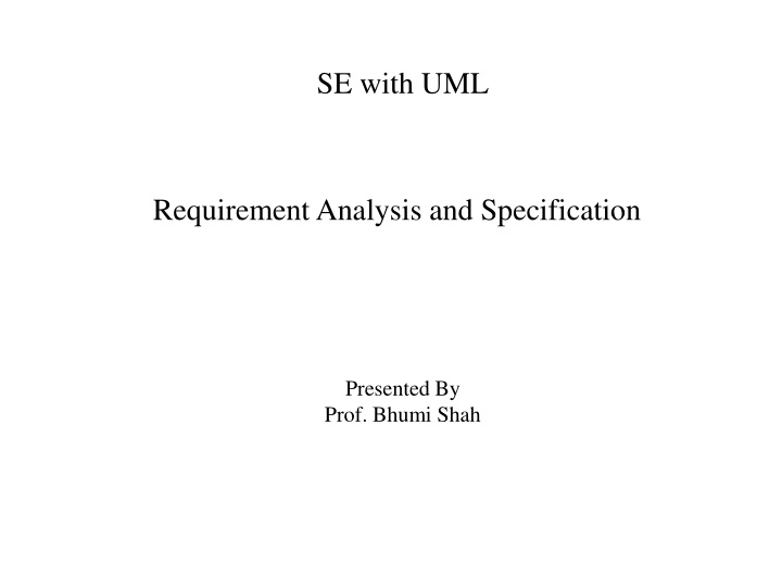 se with uml