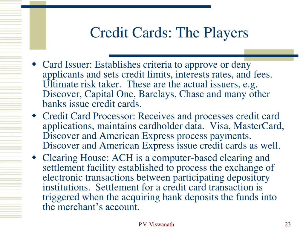 credit cards the players 1