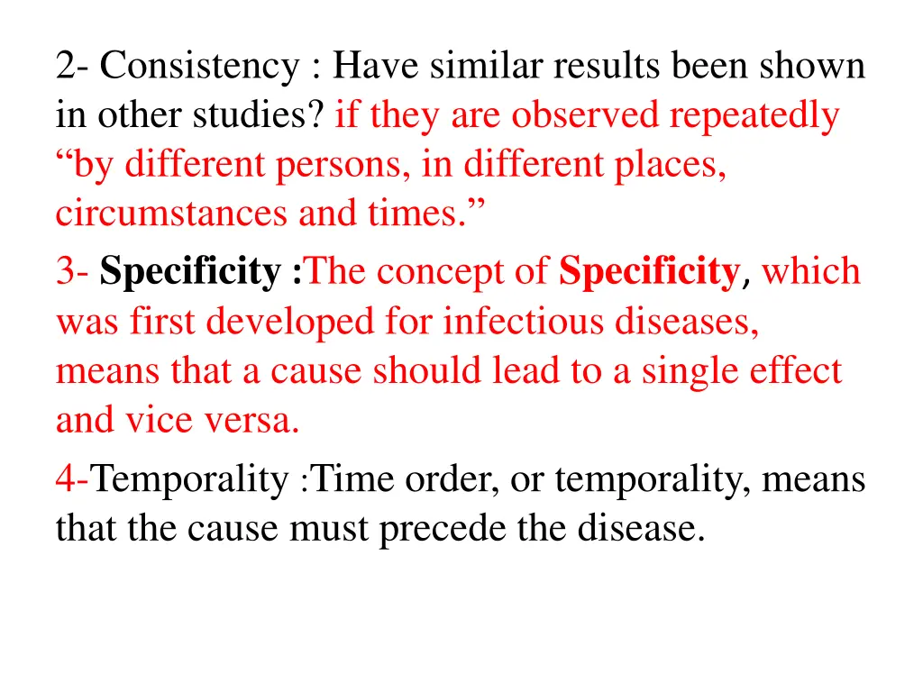 2 consistency have similar results been shown