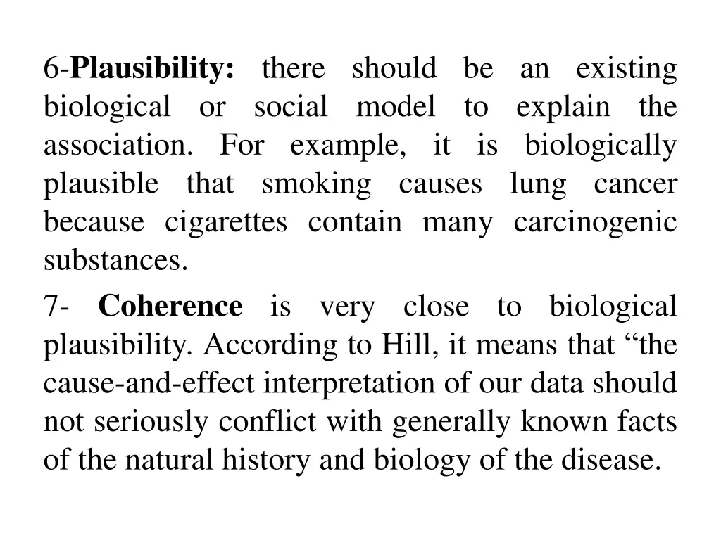 6 plausibility there should be an existing