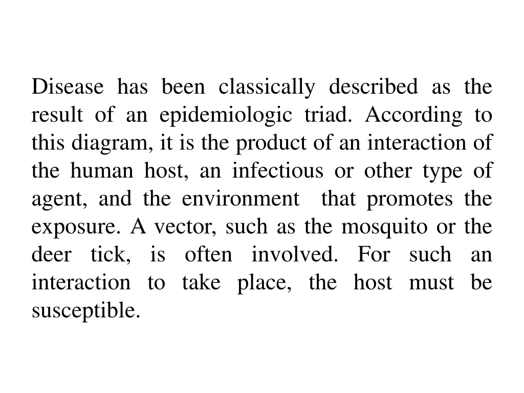 disease has been classically described