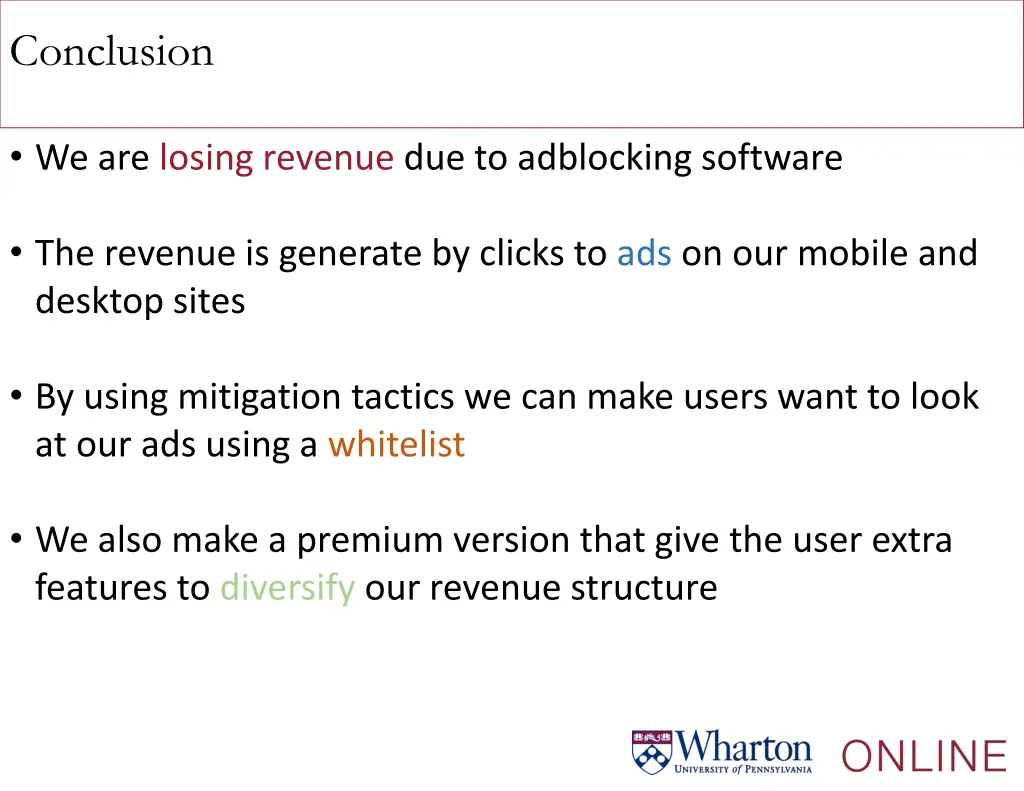 conclusion