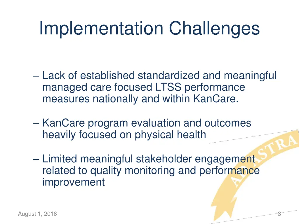 implementation challenges