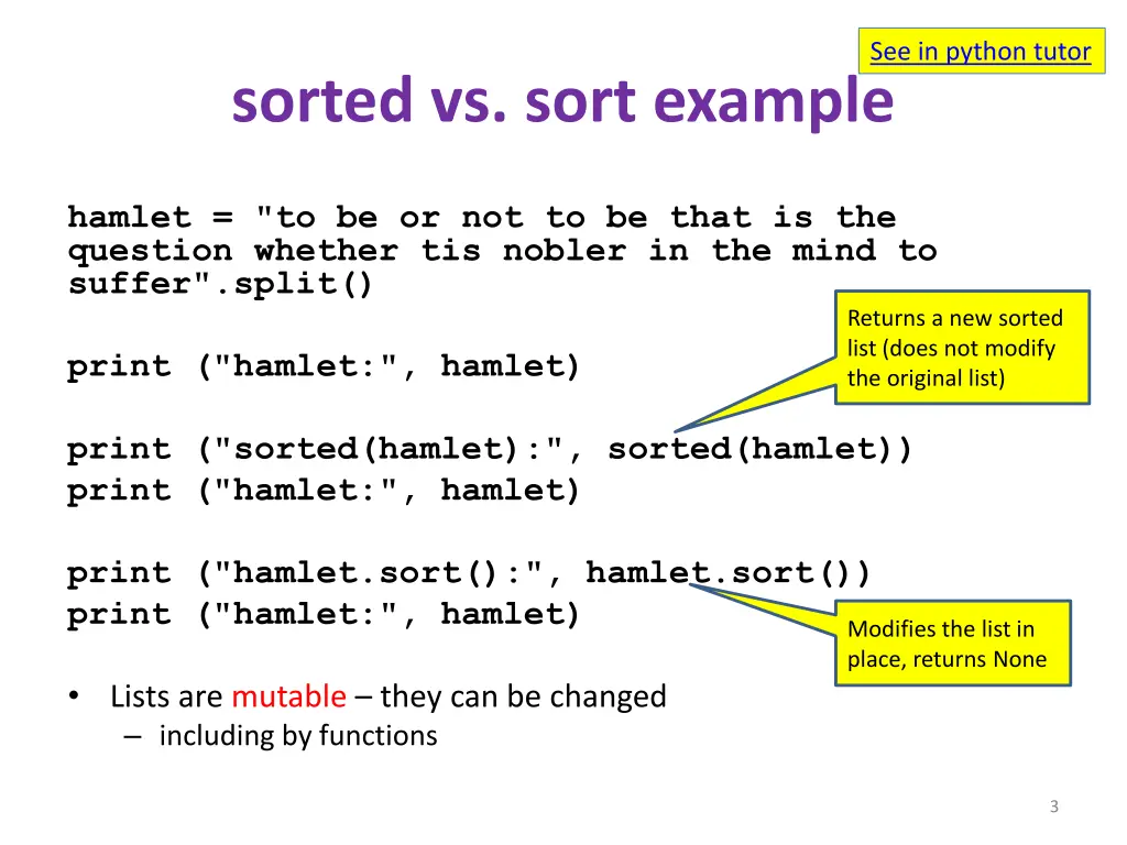 see in python tutor