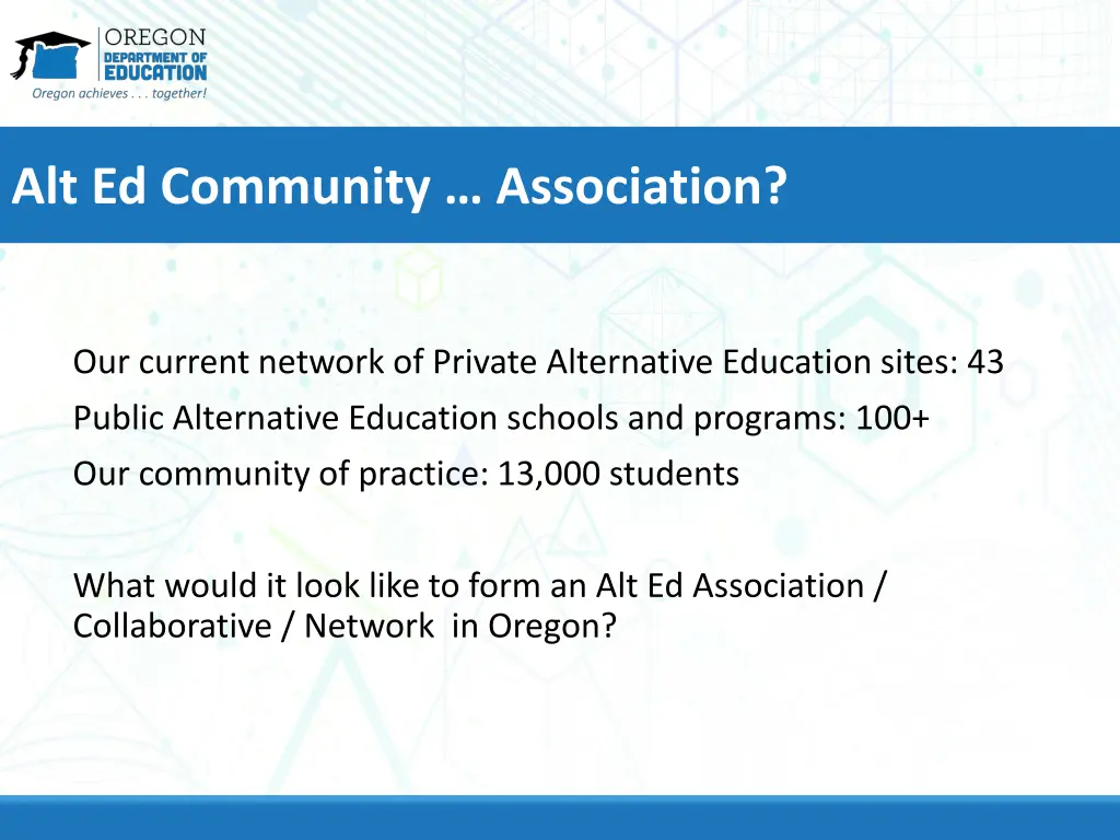 alt ed community association