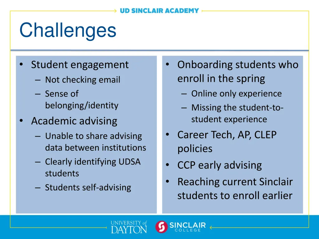 challenges
