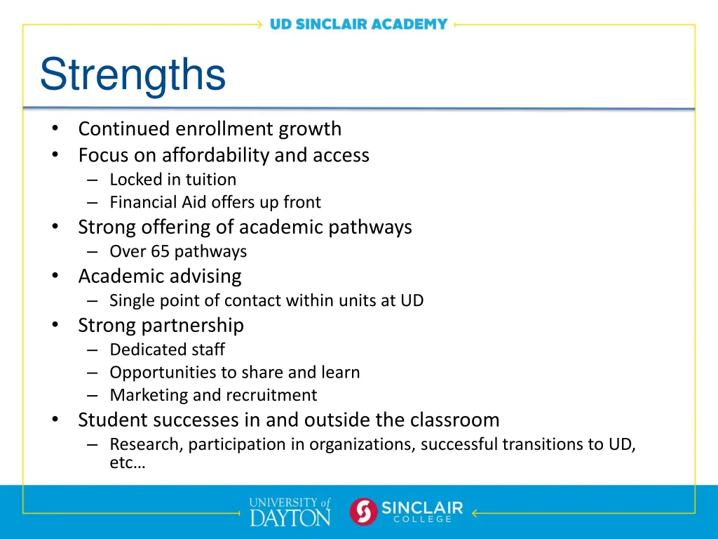 strengths