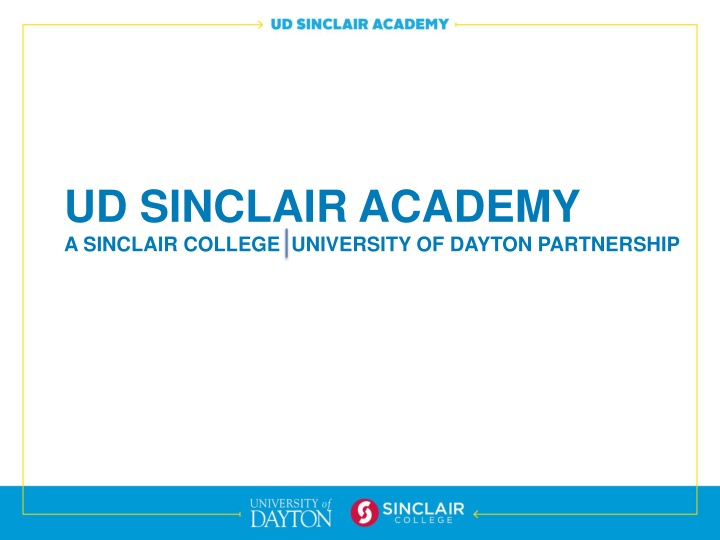 ud sinclair academy a sinclair college university