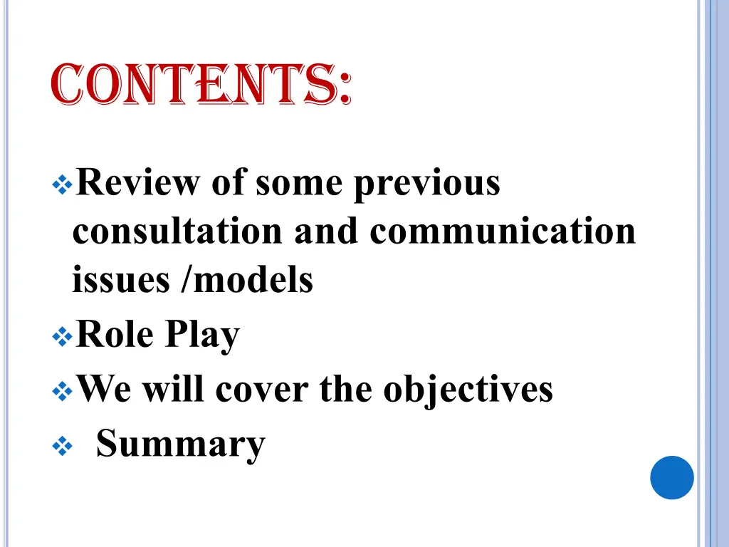 contents