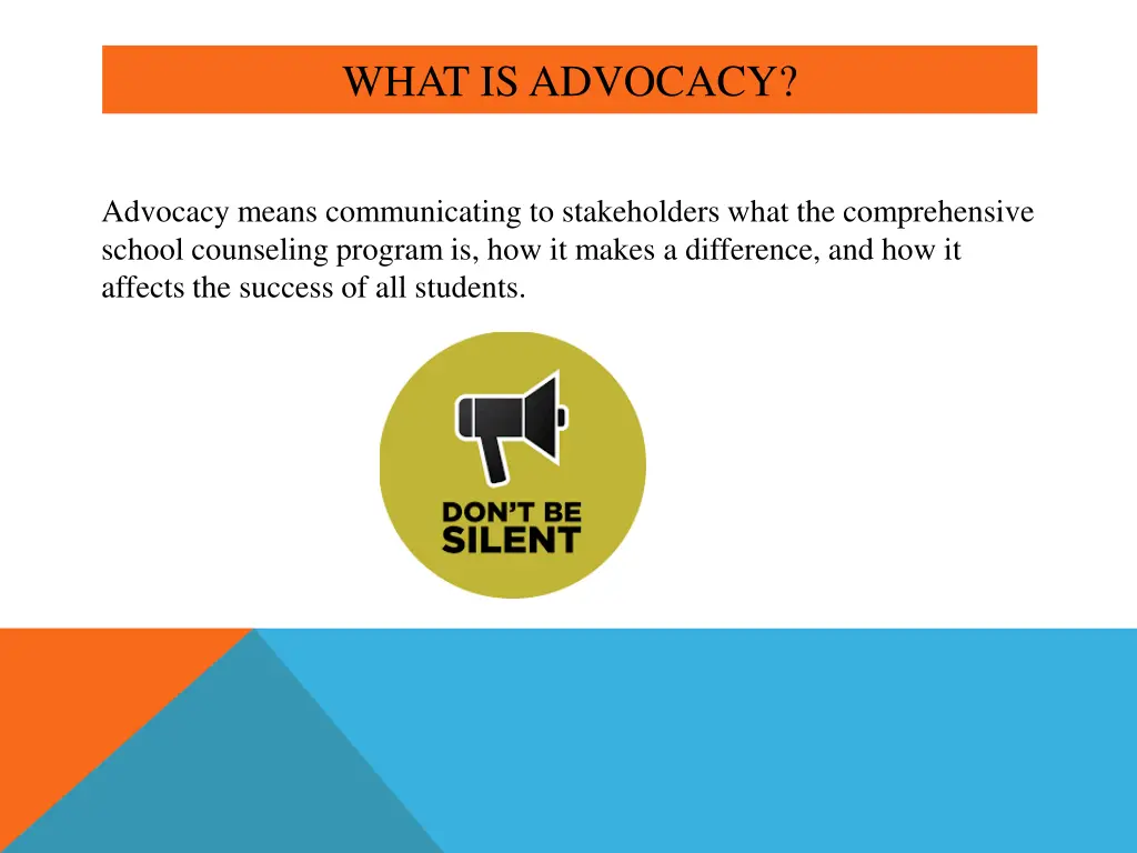 what is advocacy