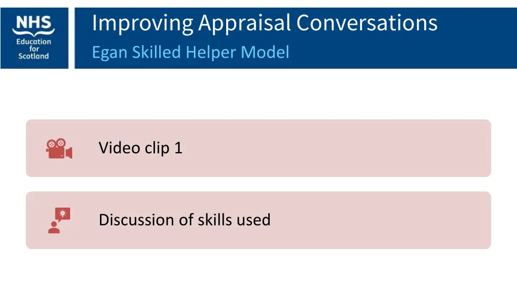 improving appraisal conversations egan skilled 1