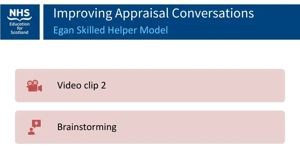 improving appraisal conversations egan skilled 2