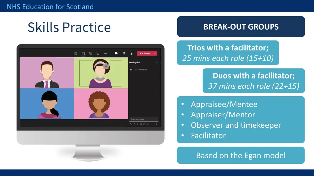 nhs education for scotland skills practice