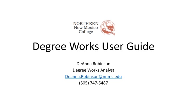 degree works user guide