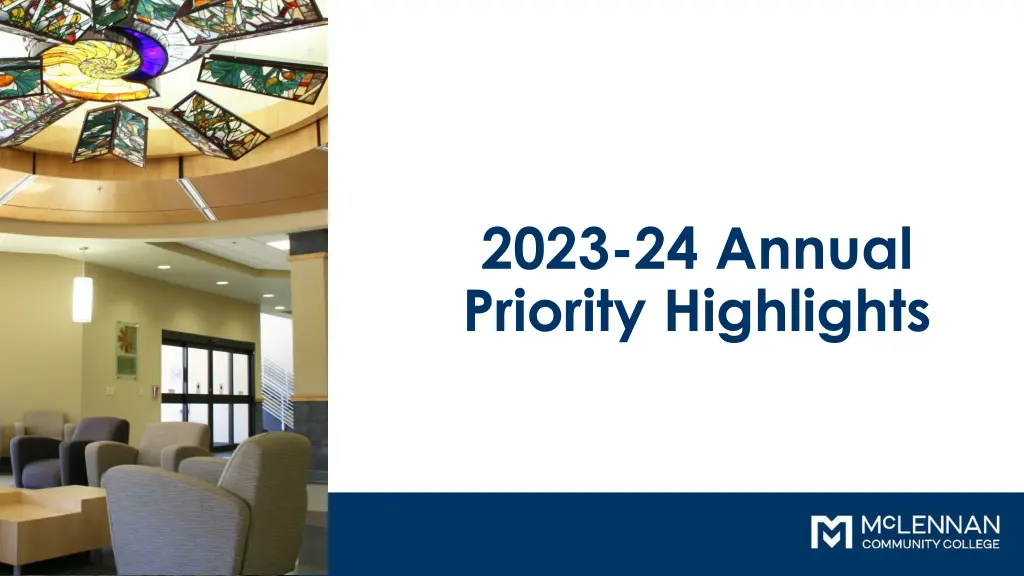 2023 24 annual priority highlights
