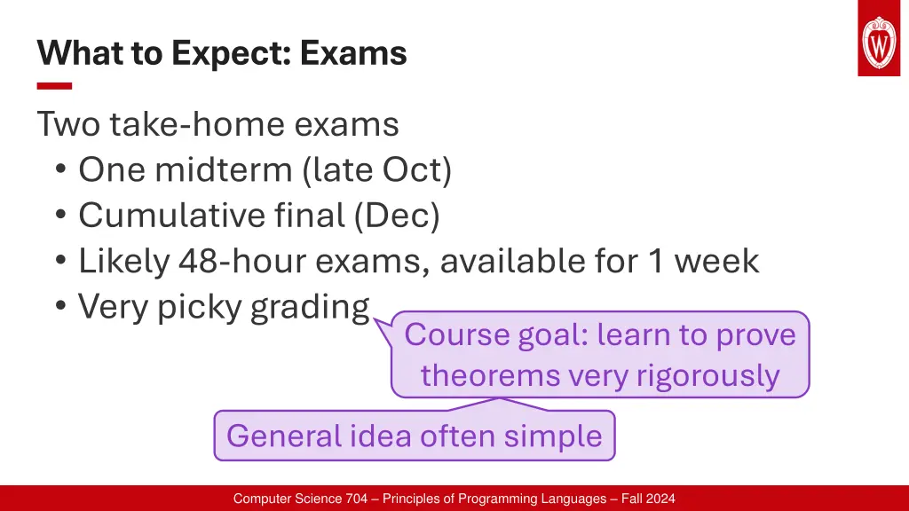 what to expect exams