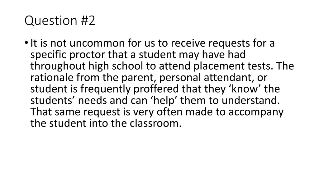 question 2