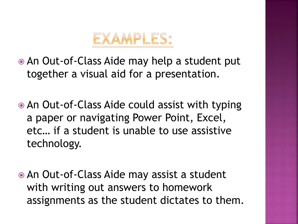 examples 1