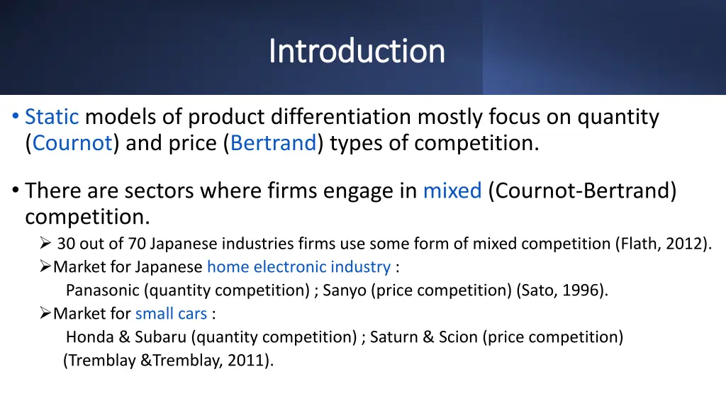 introduction introduction