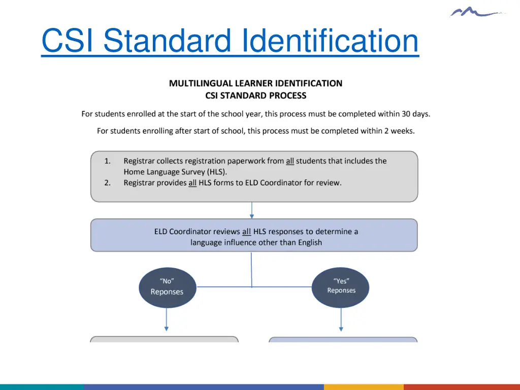 csi standard identification