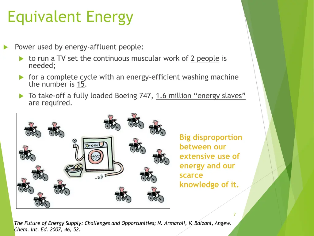 equivalent energy