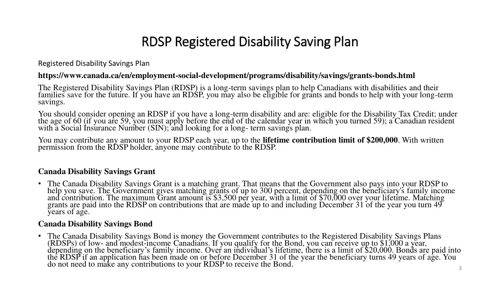 rdsp registered disability saving plan rdsp