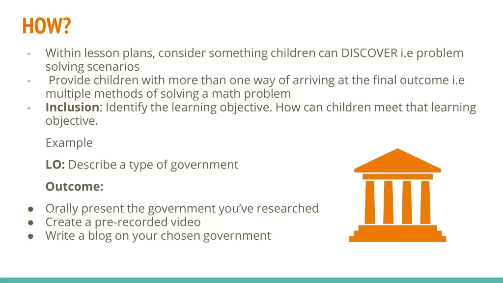 how within lesson plans consider something