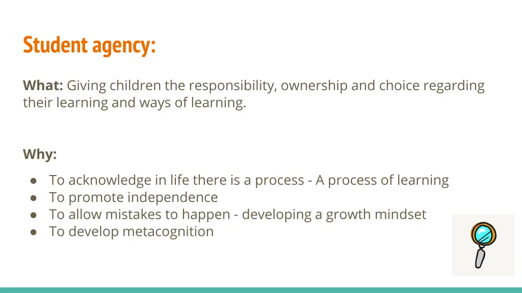 student agency