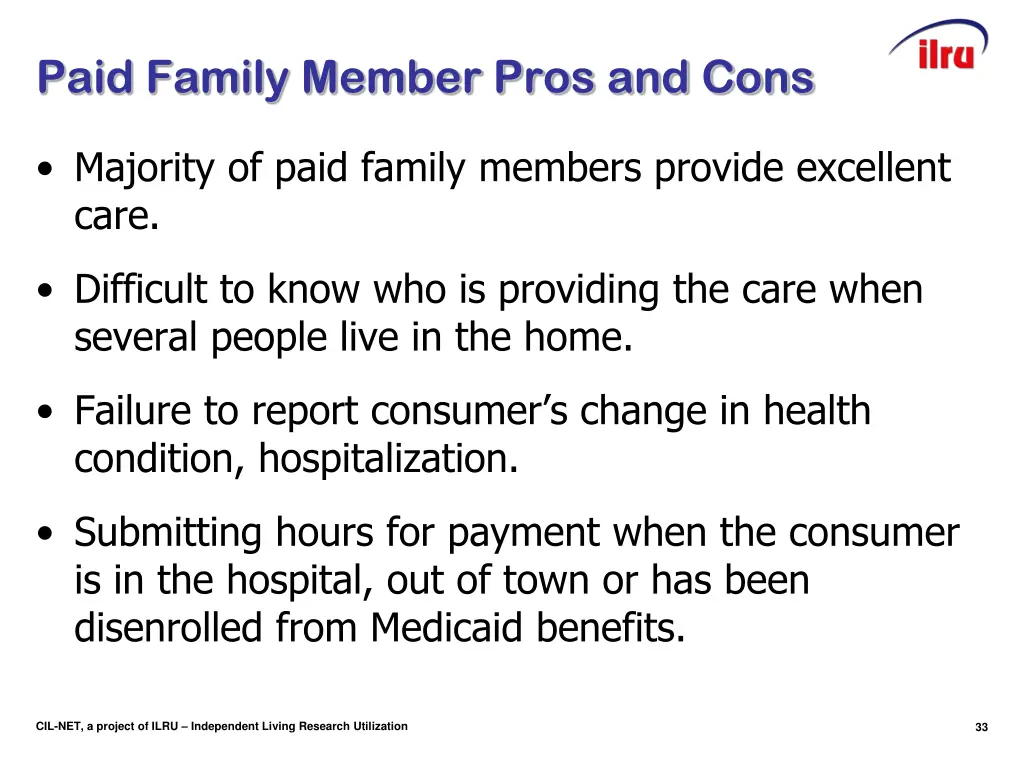 paid family member pros and cons