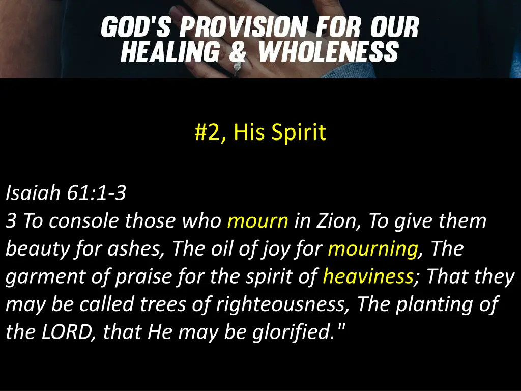 2 his spirit 2