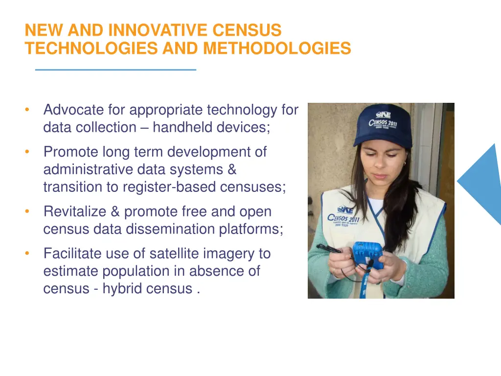new and innovative census technologies 1