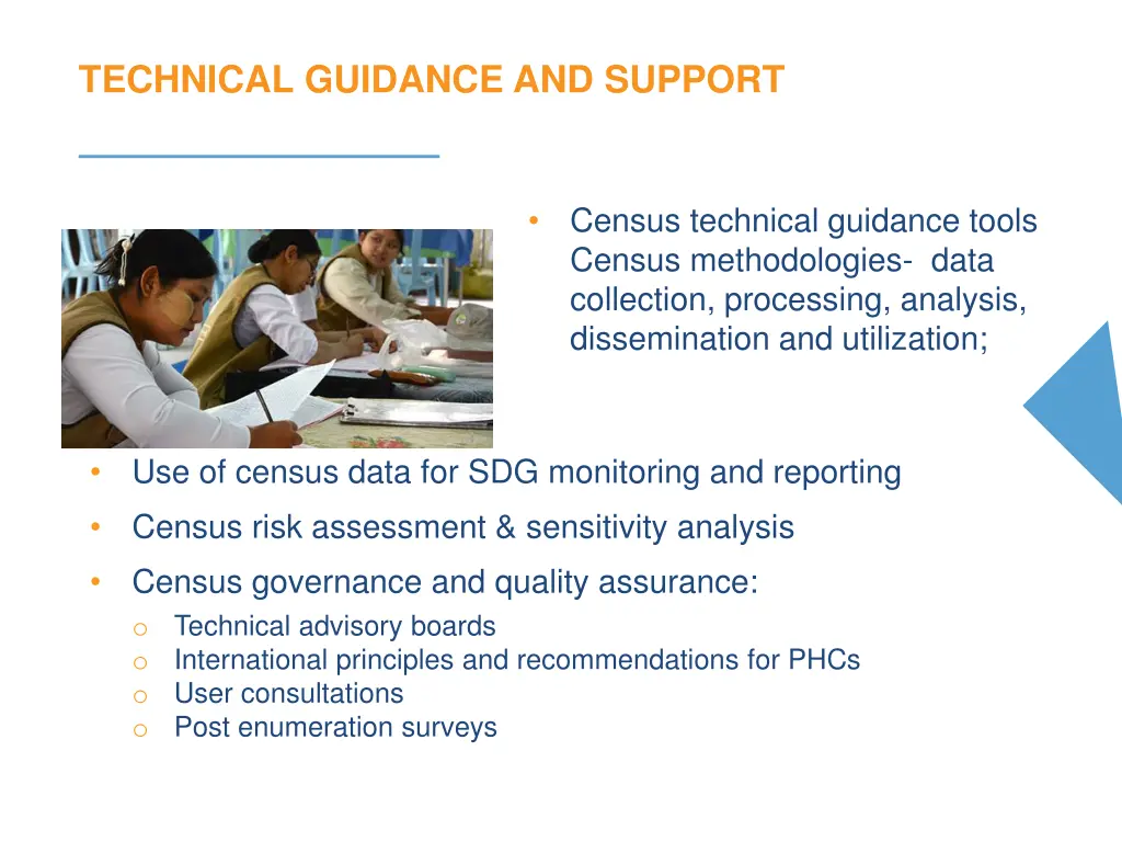 technical guidance and support