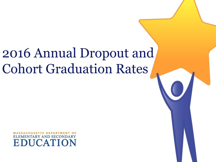 2016 annual dropout and cohort graduation rates