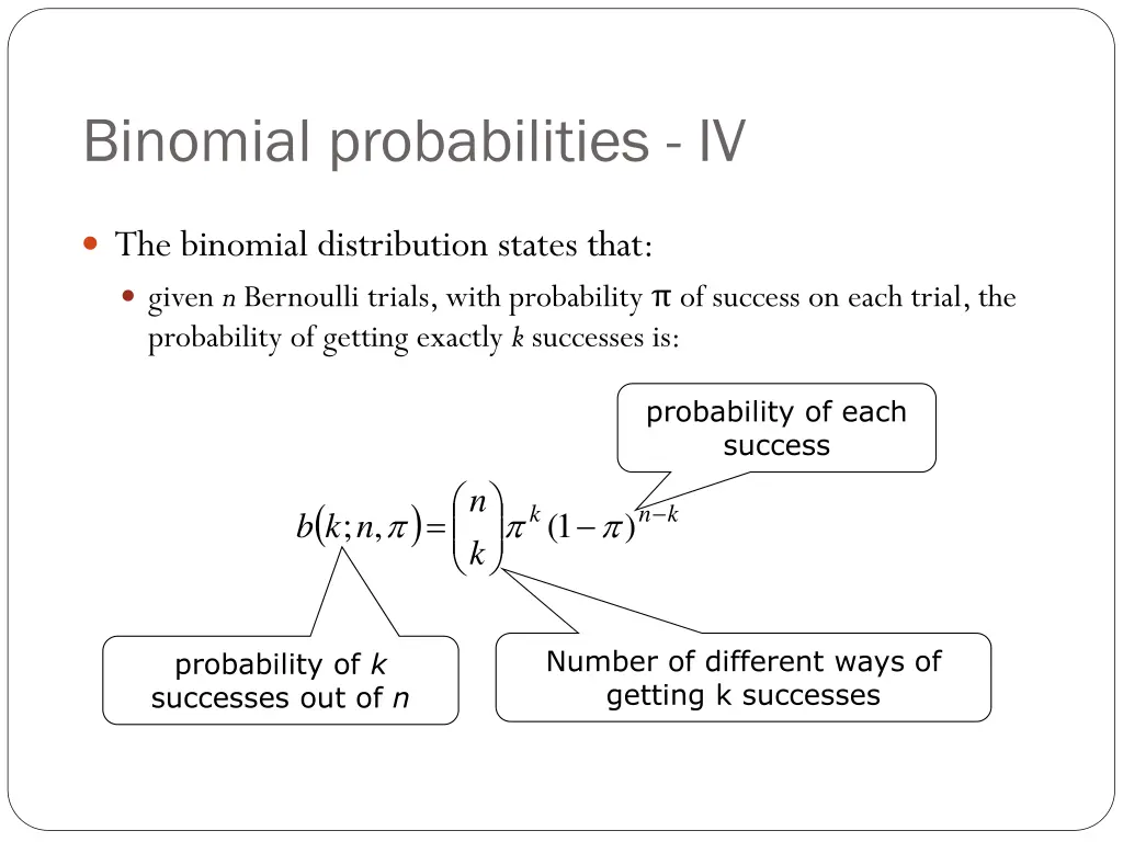 binomial probabilities iv