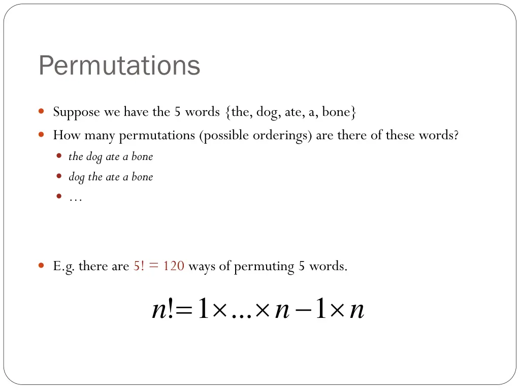 permutations