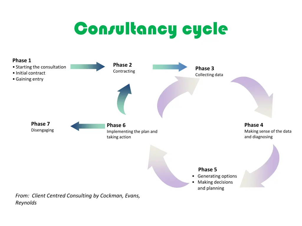 consultancy cycle