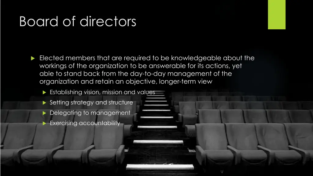 board of directors