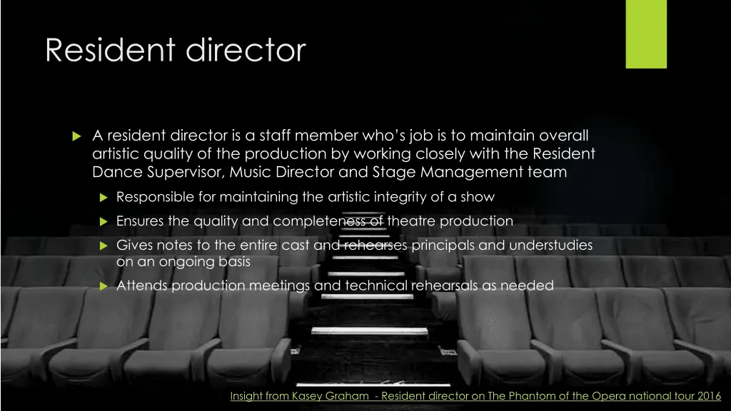 resident director