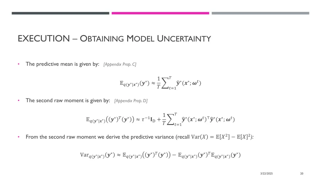 execution o btaining m odel u ncertainty 1