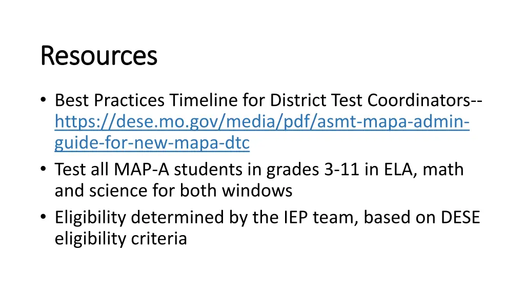 resources resources