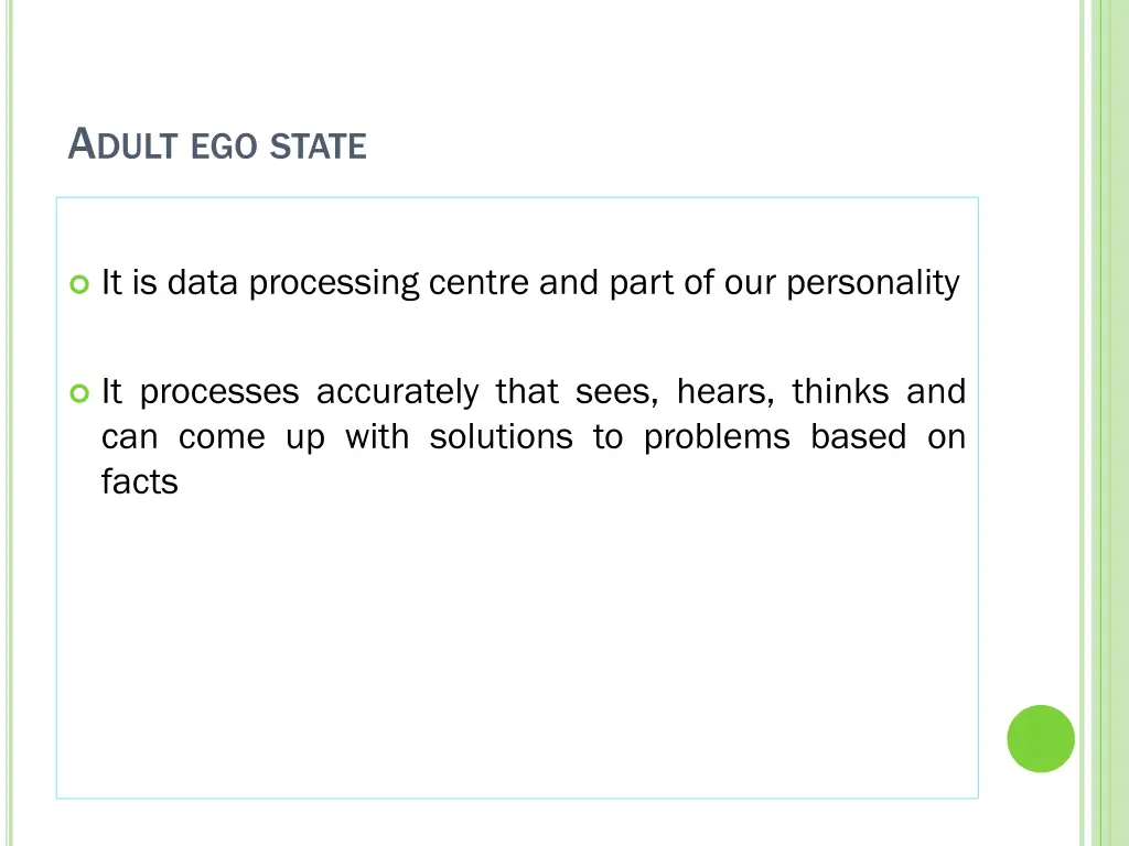 a dult ego state