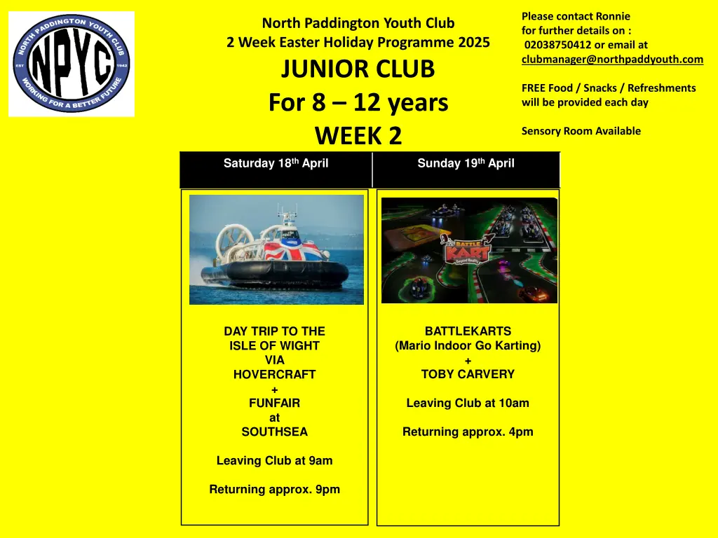 please contact ronnie for further details 3